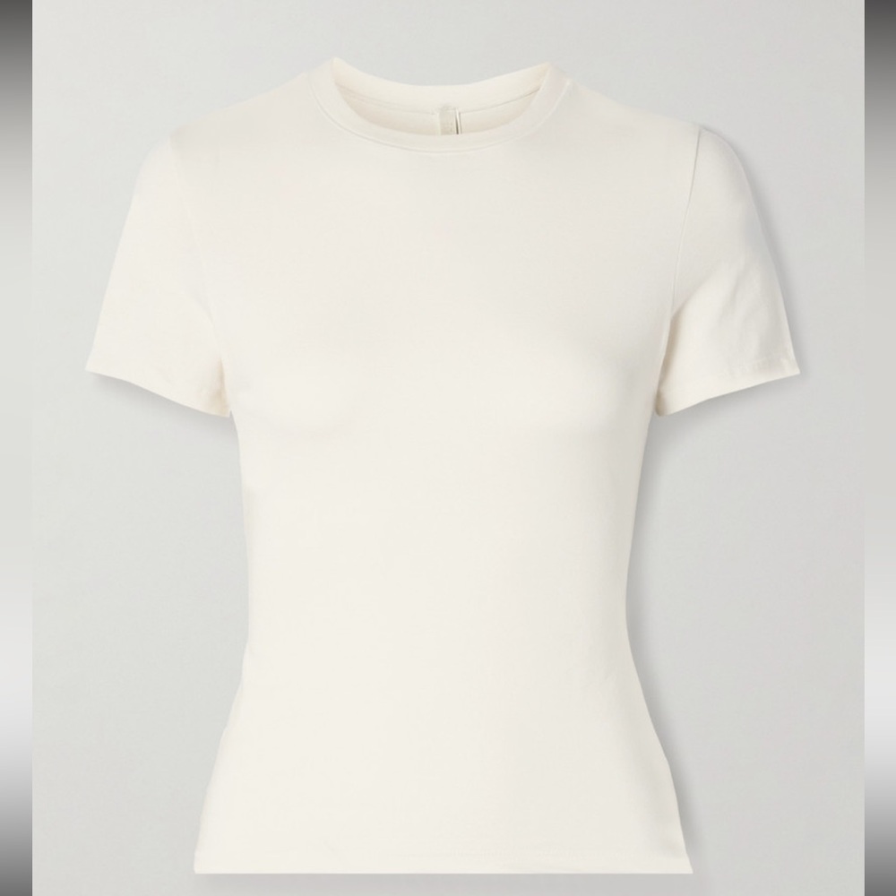 SKIMS White Short Sleeve Tee